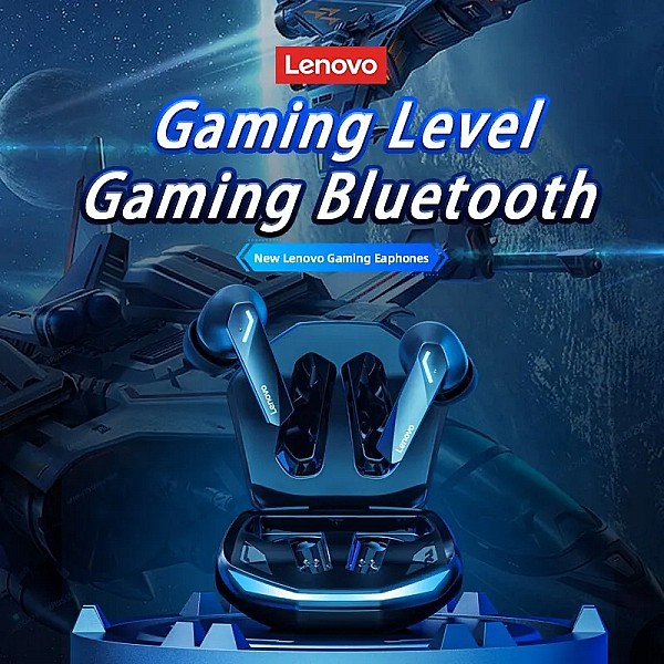 Lenovo GM2 Pro Bluetooth 5.3 Earphones Sports Headset Wireless In-Ear Gaming Low Latency Dual Mode Music Headphones