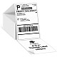Phomemo 4x6 Thermal Direct Shipping Label 4''x 6'' Fan-Fold Labels Use for D520 PM-241-BT Label Printer 1 Pack of 500 Labels