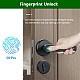 RAYKUBE M3 Bluetooth Fingerprint Smart Door Lock with Tuya App