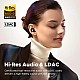 SoundPEATS Engine4 Hi-Res Bluetooth 5.3 Wireless Earbuds with LDAC, Coaxial Dual Dynamic Drivers for Stereo Sound, Total 43 Hrs