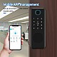 TTLock app outdoor waterproof smart lock fingerprint biometric digital lock with remote control electronic lock smart door lock
