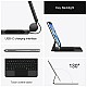 Backlit Touchpad Magic Keyboard For New iPad Air 6th Gen M2 Air 11 Inch 2024 A2902 Magnetic Smart Case Wireless Keyboard Arabic/English Layout