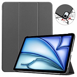 leather case designed for iPad Air 11 2024 with magnetic folding PU For 11-inch M2 model