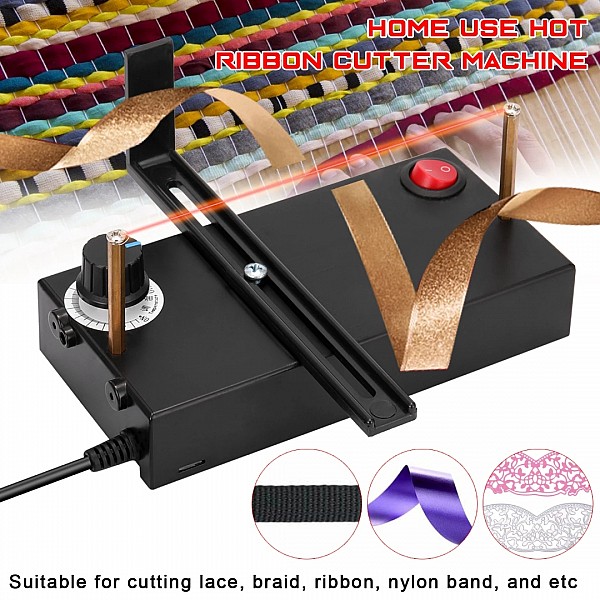 Electric Ribbon Cutting Machine Perfect for Home and Workshop Use - Fast Heating and High Efficiency