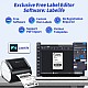 Phomemo Thermal Label Printer 20-115mm Thermal Shipping Label Printer Thermal Barcode Printer Support QR Code