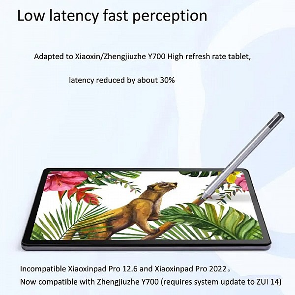 Lenovo Xiaoxin Precision Pen 2 boasts a 4096-level pressure sensitivity, tailored for use with Lenovo Tab P11, P11 Pro, J606F, and P11 Plus tablets