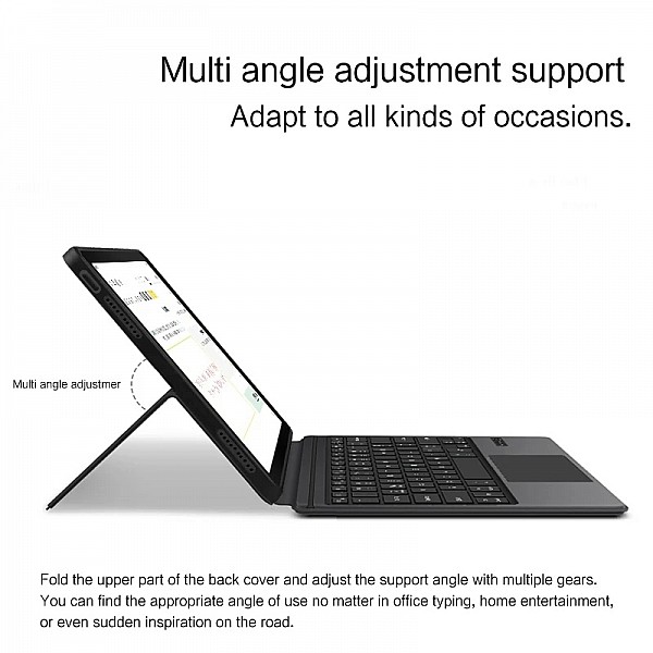 Honor Tablet MagicPad 13" Keyboard with Tablet Cover, Model GDI-W09D, Bluetooth Connectivity [Arabic/English Letters]